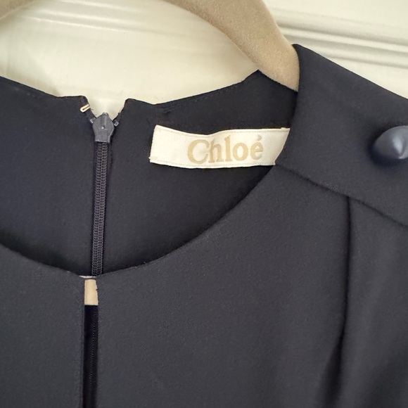 Chloe navy dress - Picture 2 of 8